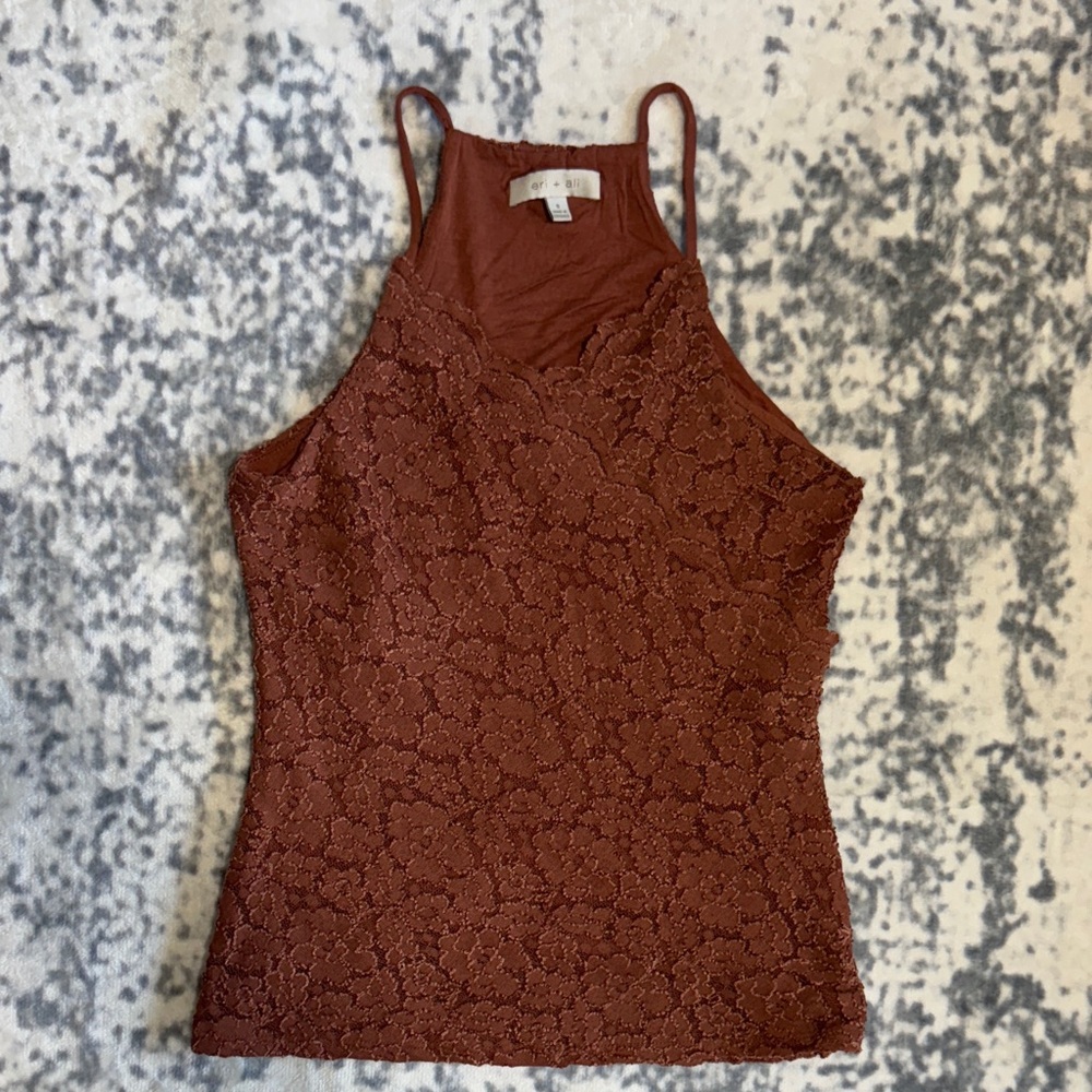 NWOT Anthropologie Lace Camisole Top
